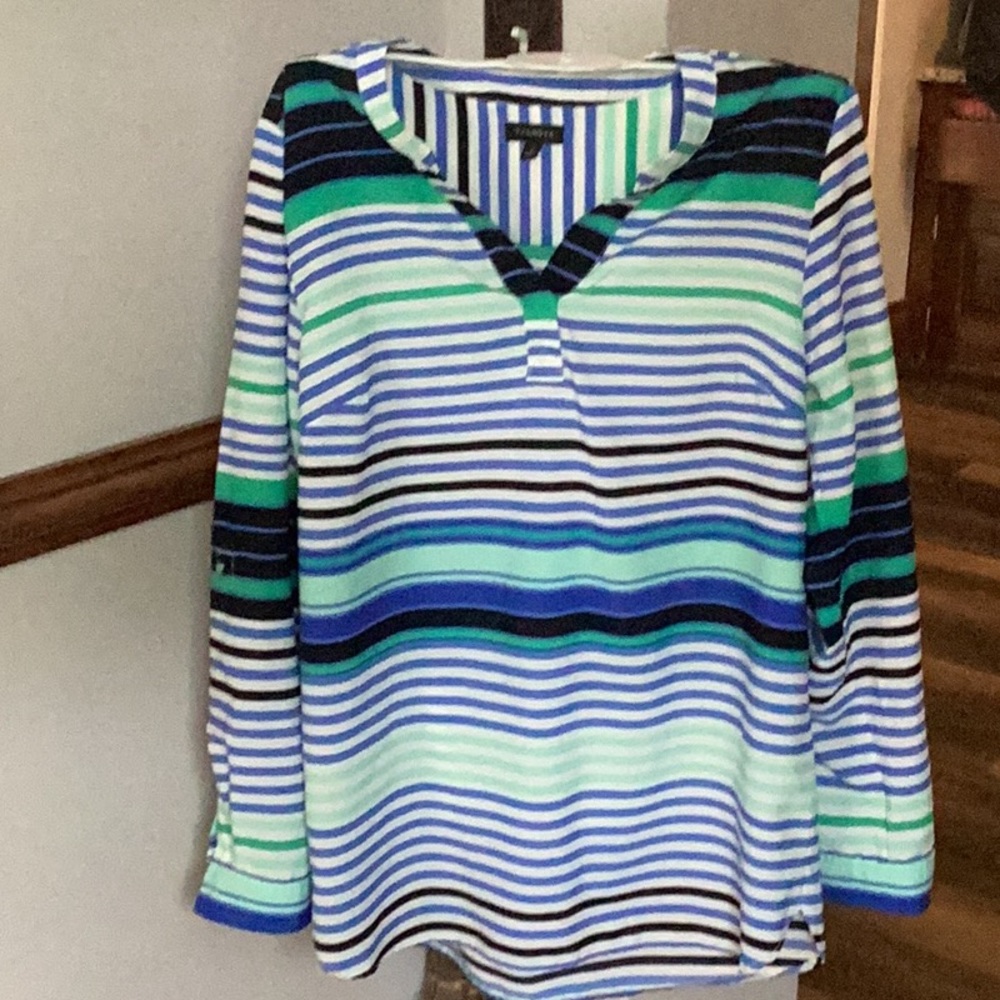 Talbots adjustable sleeve blouse. Maybe worn once.